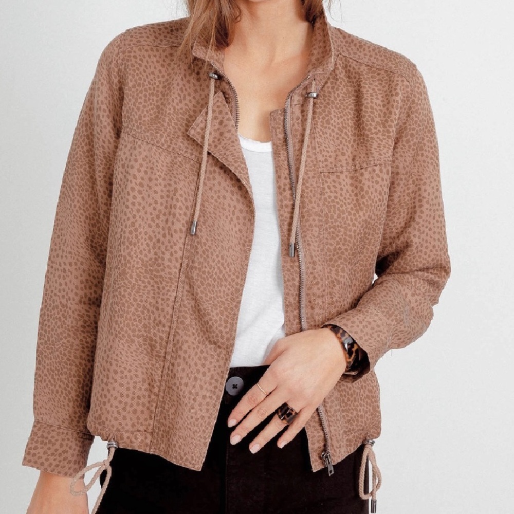 Like New Rails Tennessee Jacket Tawny Spots Size Large